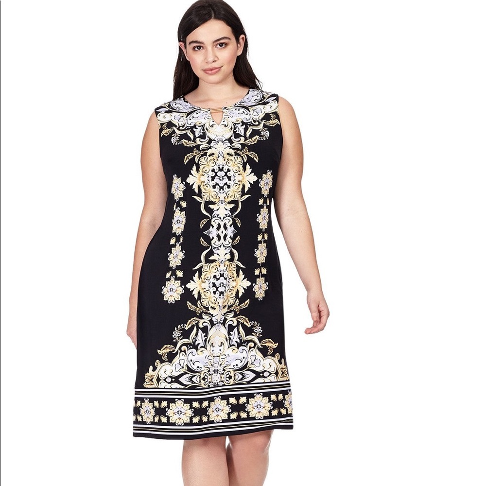 JM collection sleeveless dress